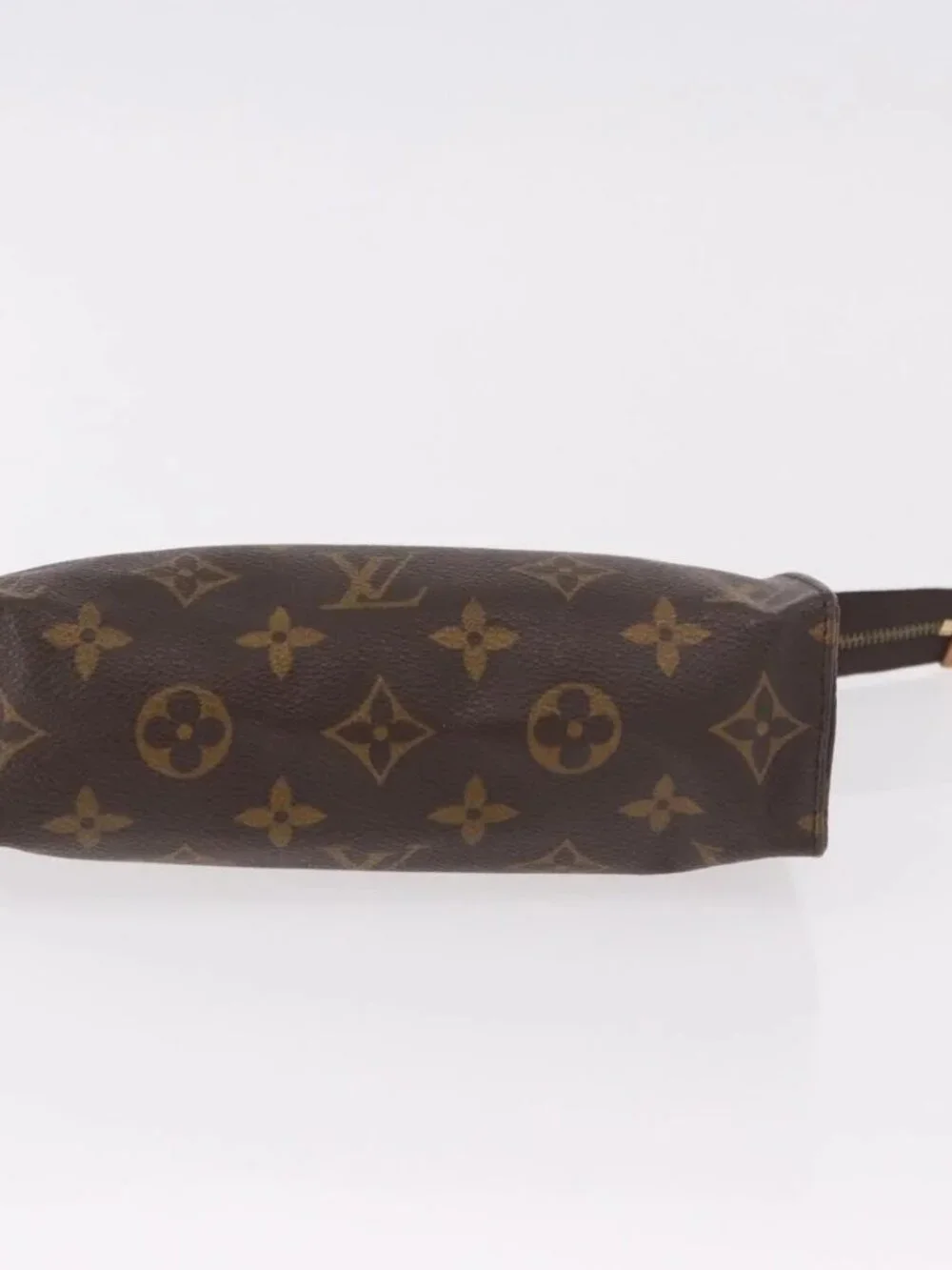 LOUIS VUITTON Monogram Poche Toilette 19 Pouch M47544 LV Auth 189335